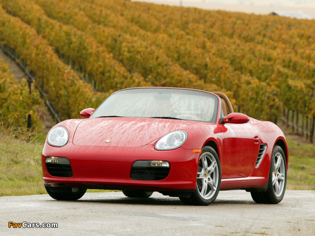 Porsche Boxster US-spec (987) 2005–08 images (640 x 480)