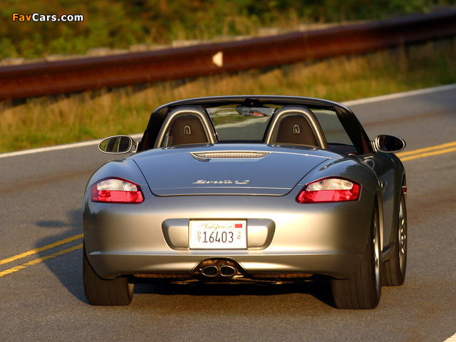 Porsche Boxster S US-spec (987) 2005–08 pictures (640 x 480)