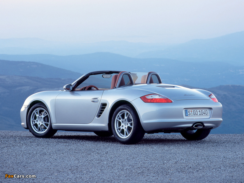 Porsche Boxster (987) 2005–08 pictures (800 x 600)
