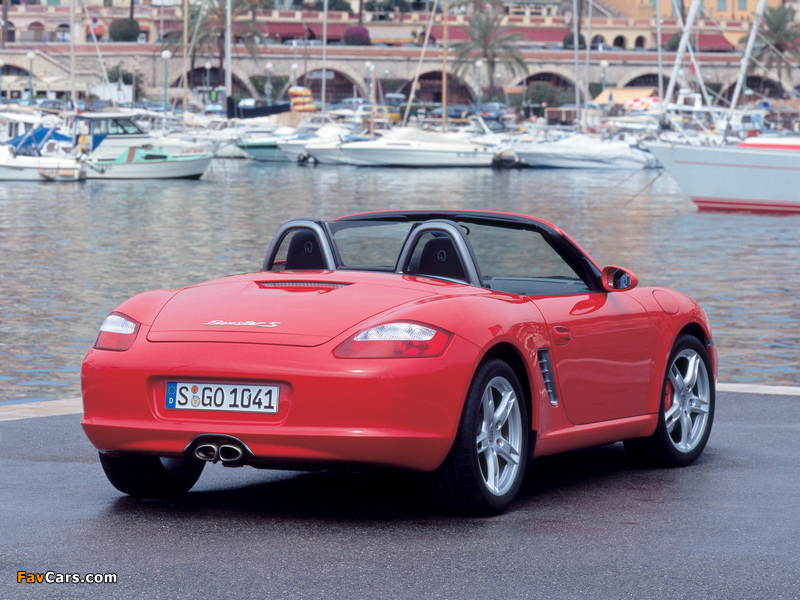 Porsche Boxster S (987) 2005–08 pictures (800 x 600)