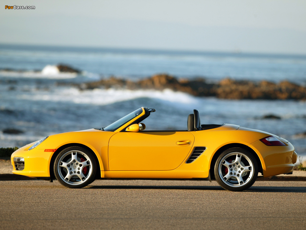 Porsche Boxster S US-spec (987) 2005–08 pictures (1024 x 768)