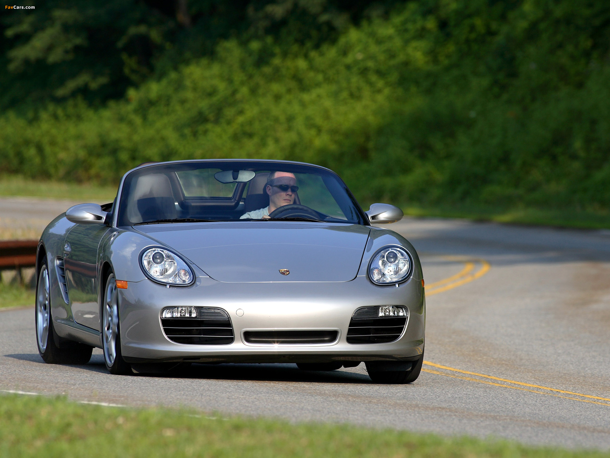 Porsche Boxster S US-spec (987) 2005–08 pictures (2048 x 1536)