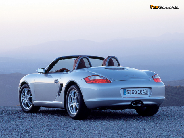 Porsche Boxster (987) 2005–08 wallpapers (640 x 480)