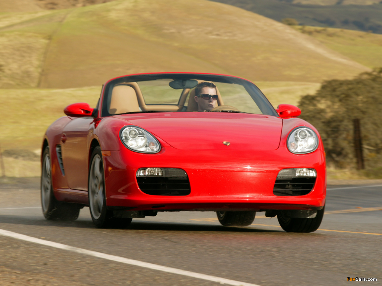 Porsche Boxster US-spec (987) 2005–08 wallpapers (1280 x 960)