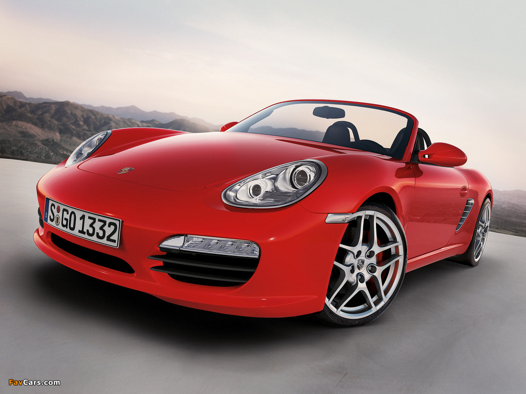 Porsche Boxster S (987) 2009–12 images (1024 x 768)