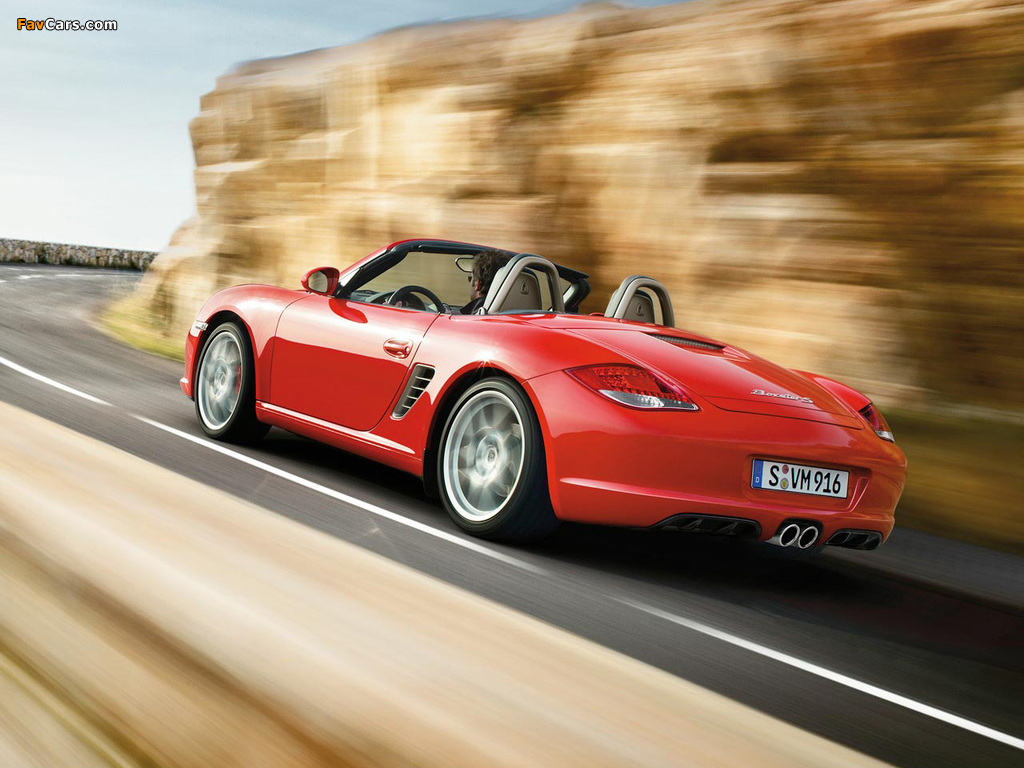 Porsche Boxster S (987) 2009–12 pictures (1024 x 768)