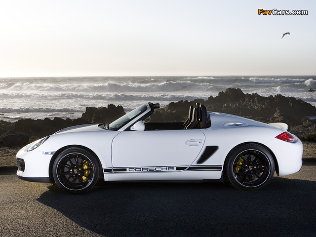 Porsche Boxster Spyder (987) 2010 images (640 x 480)