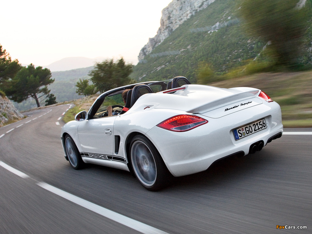 Porsche Boxster Spyder (987) 2010 images (1024 x 768)