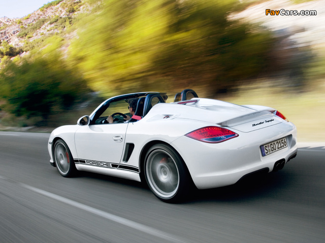 Porsche Boxster Spyder (987) 2010 pictures (640 x 480)