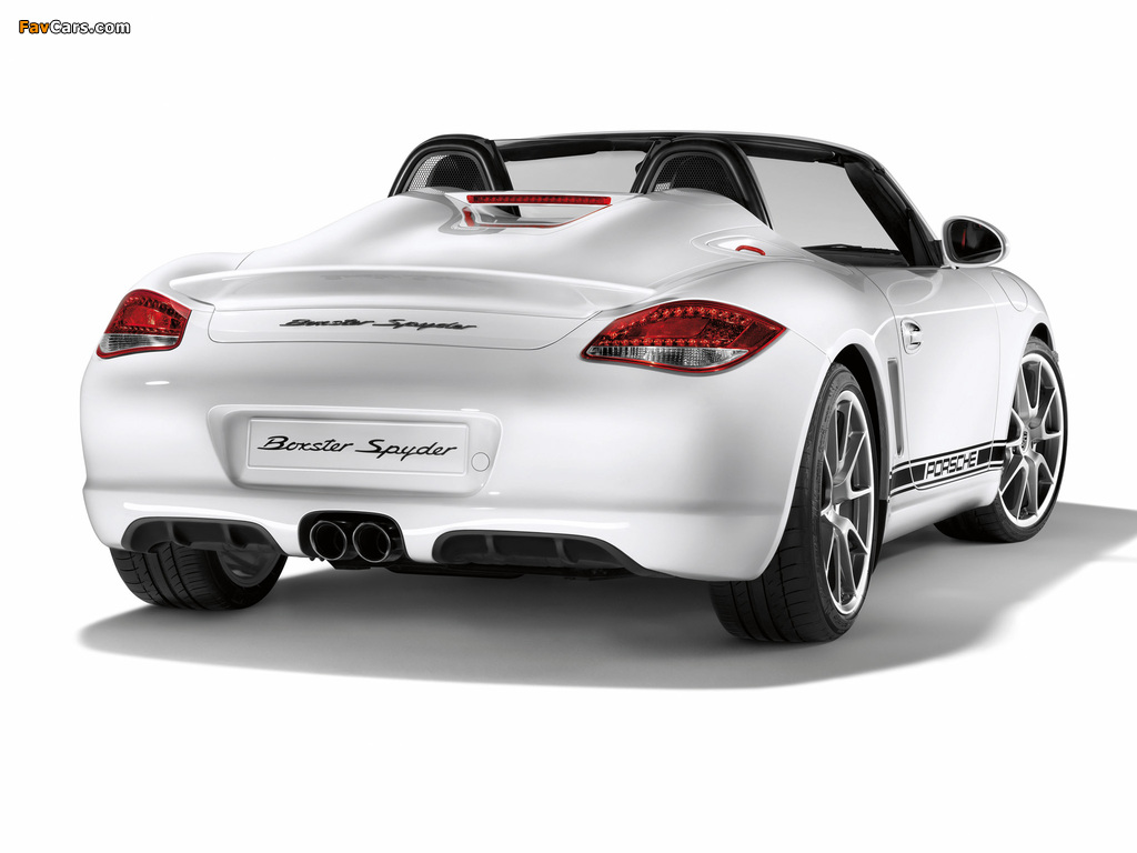 Porsche Boxster Spyder (987) 2010 pictures (1024 x 768)