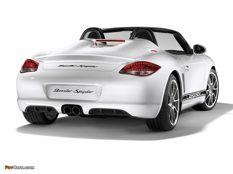 Porsche Boxster Spyder (987) 2010 pictures (800 x 600)