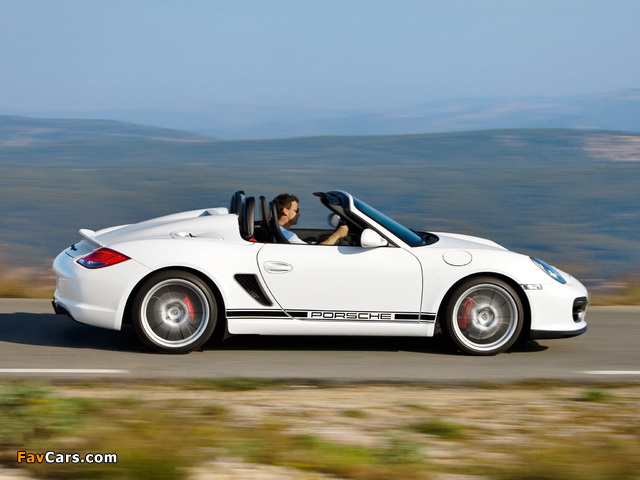 Porsche Boxster Spyder (987) 2010 pictures (640 x 480)