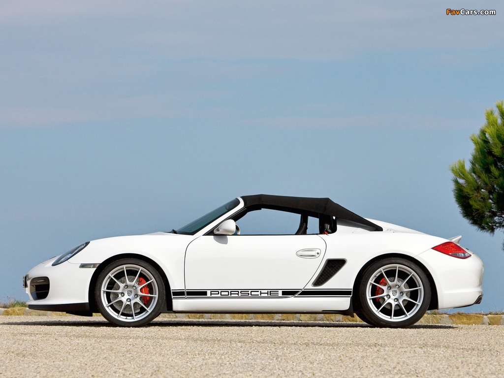 Porsche Boxster Spyder (987) 2010 wallpapers (1024 x 768)