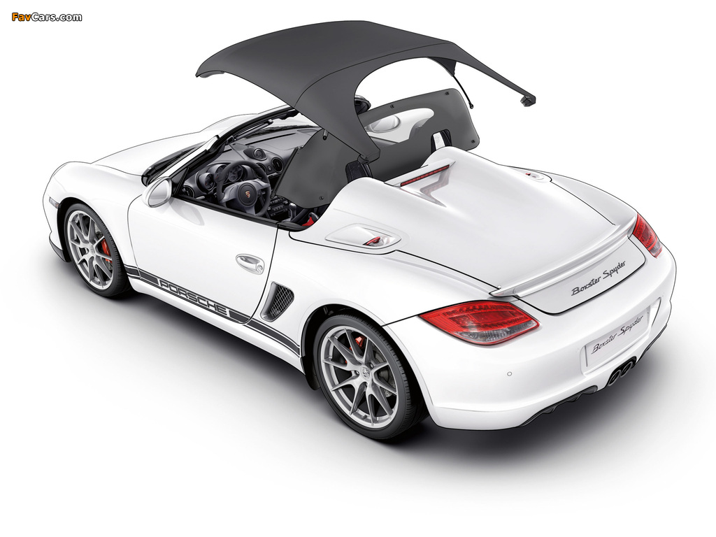 Porsche Boxster Spyder (987) 2010 wallpapers (1024 x 768)