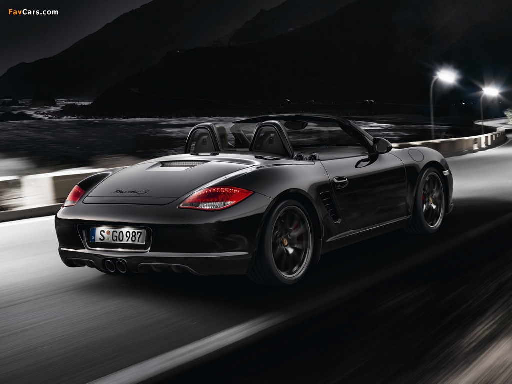 Porsche Boxster S Black Edition (987) 2011 wallpapers (1024 x 768)
