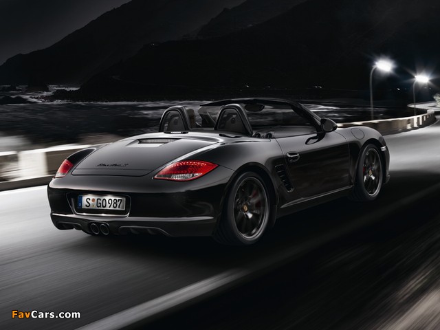 Porsche Boxster S Black Edition (987) 2011 wallpapers (640 x 480)