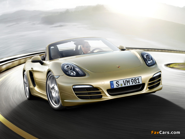 Porsche Boxster (981) 2012 images (640 x 480)
