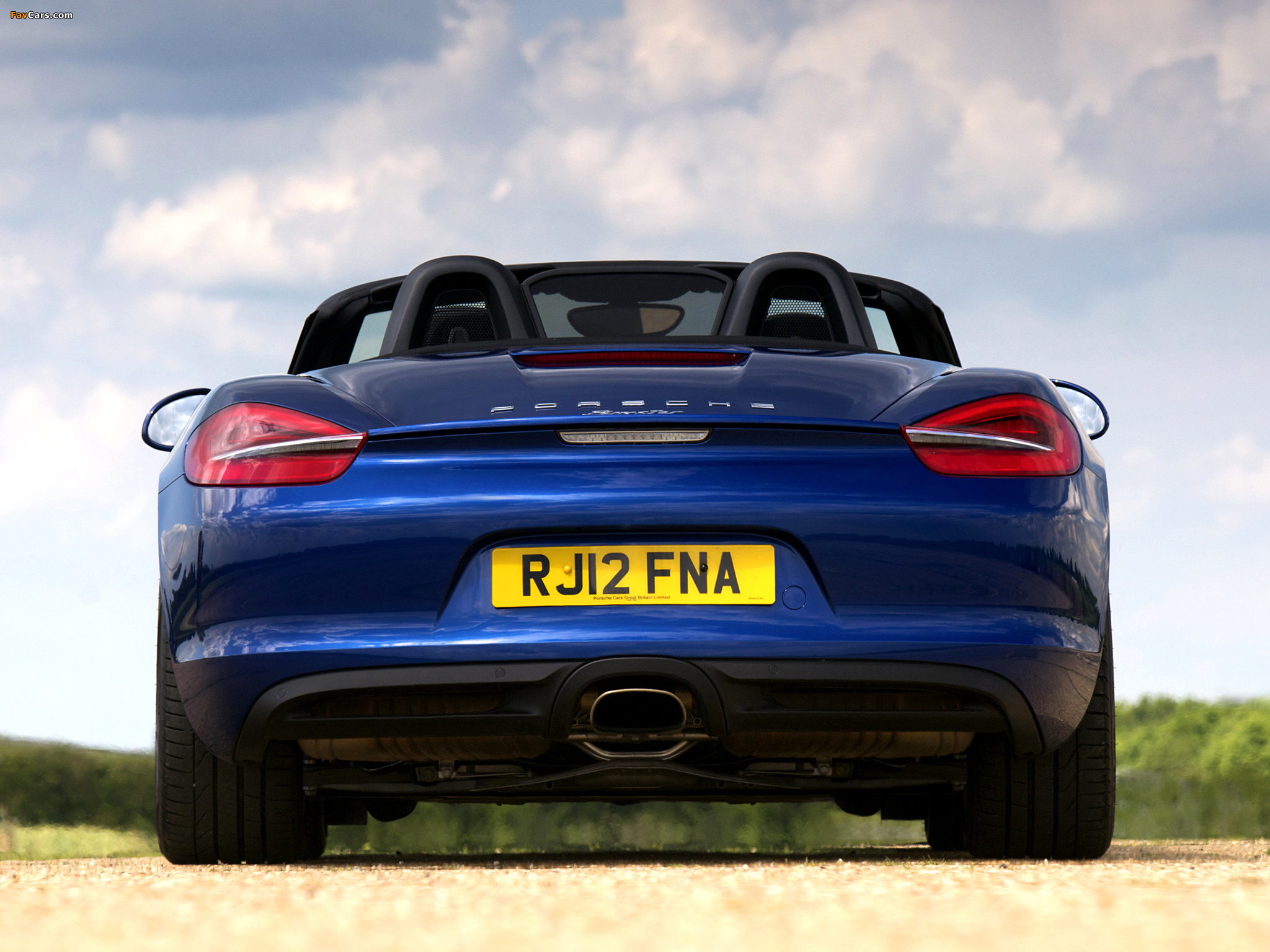 Porsche Boxster UK-spec (981) 2012 images (2048 x 1536)