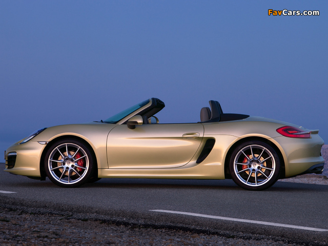 Porsche Boxster S (981) 2012 photos (640 x 480)