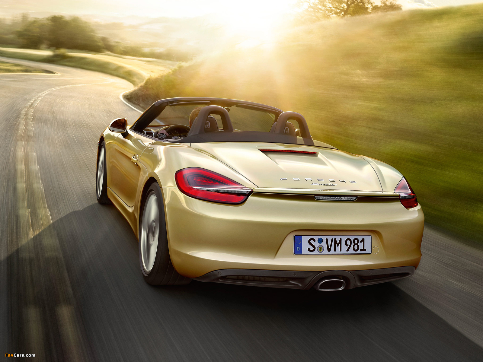 Porsche Boxster (981) 2012 photos (1600 x 1200)