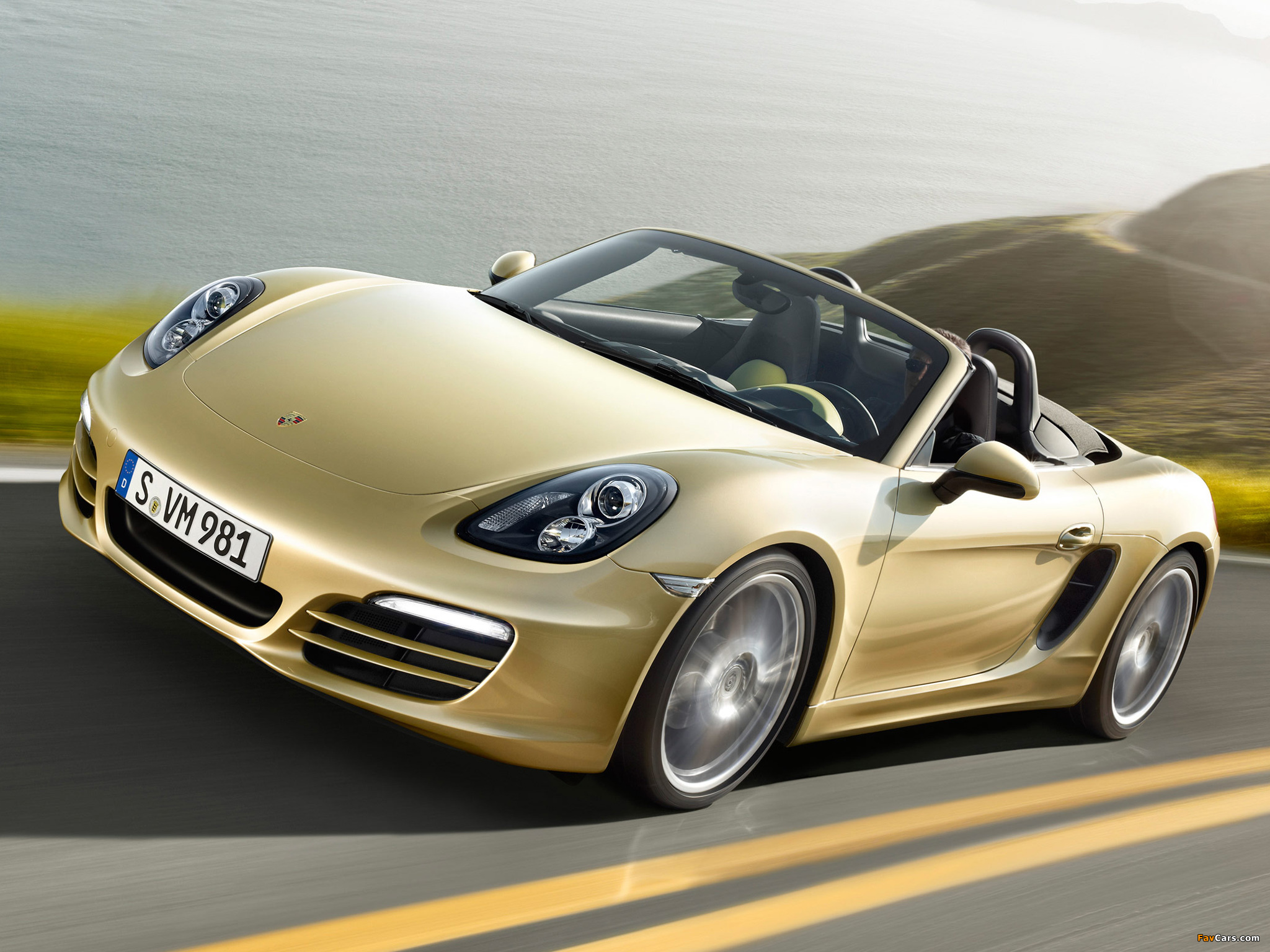 Porsche Boxster (981) 2012 wallpapers (2048 x 1536)