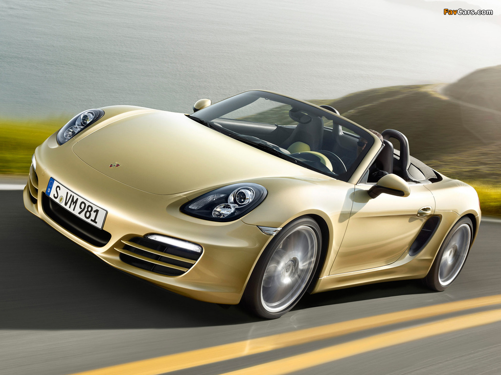 Porsche Boxster (981) 2012 wallpapers (1024 x 768)