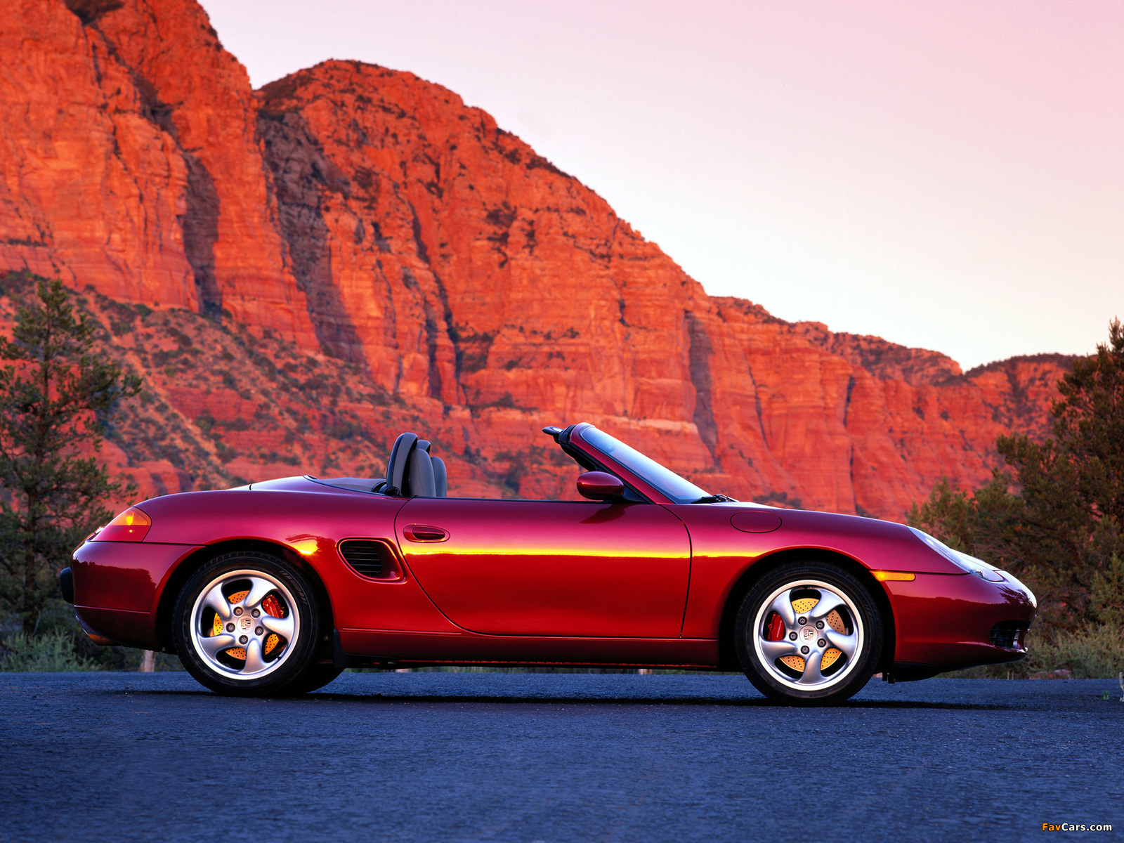 Porsche Boxster S US-spec (986) 2000–03 wallpapers (1600 x 1200)