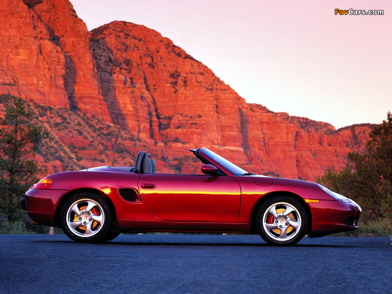 Porsche Boxster S US-spec (986) 2000–03 wallpapers (800 x 600)