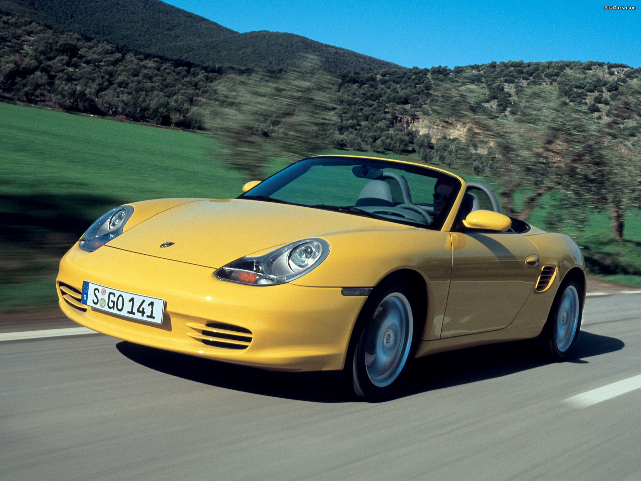 Porsche Boxster (986) 2003–04 wallpapers (2048 x 1536)