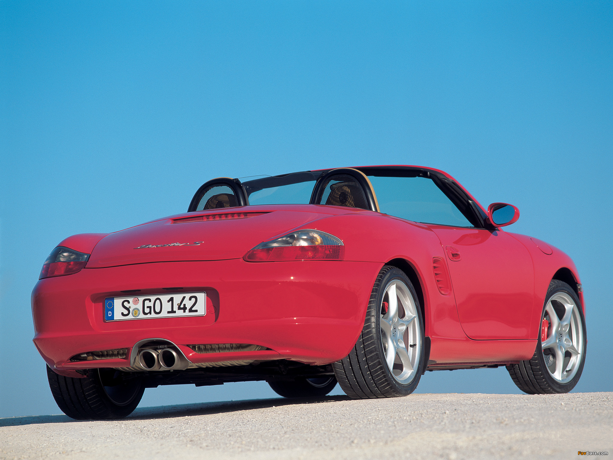 Porsche Boxster S (986) 2003–04 wallpapers (2048 x 1536)