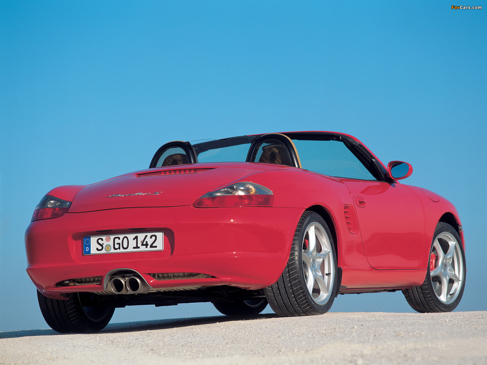 Porsche Boxster S (986) 2003–04 wallpapers (1600 x 1200)