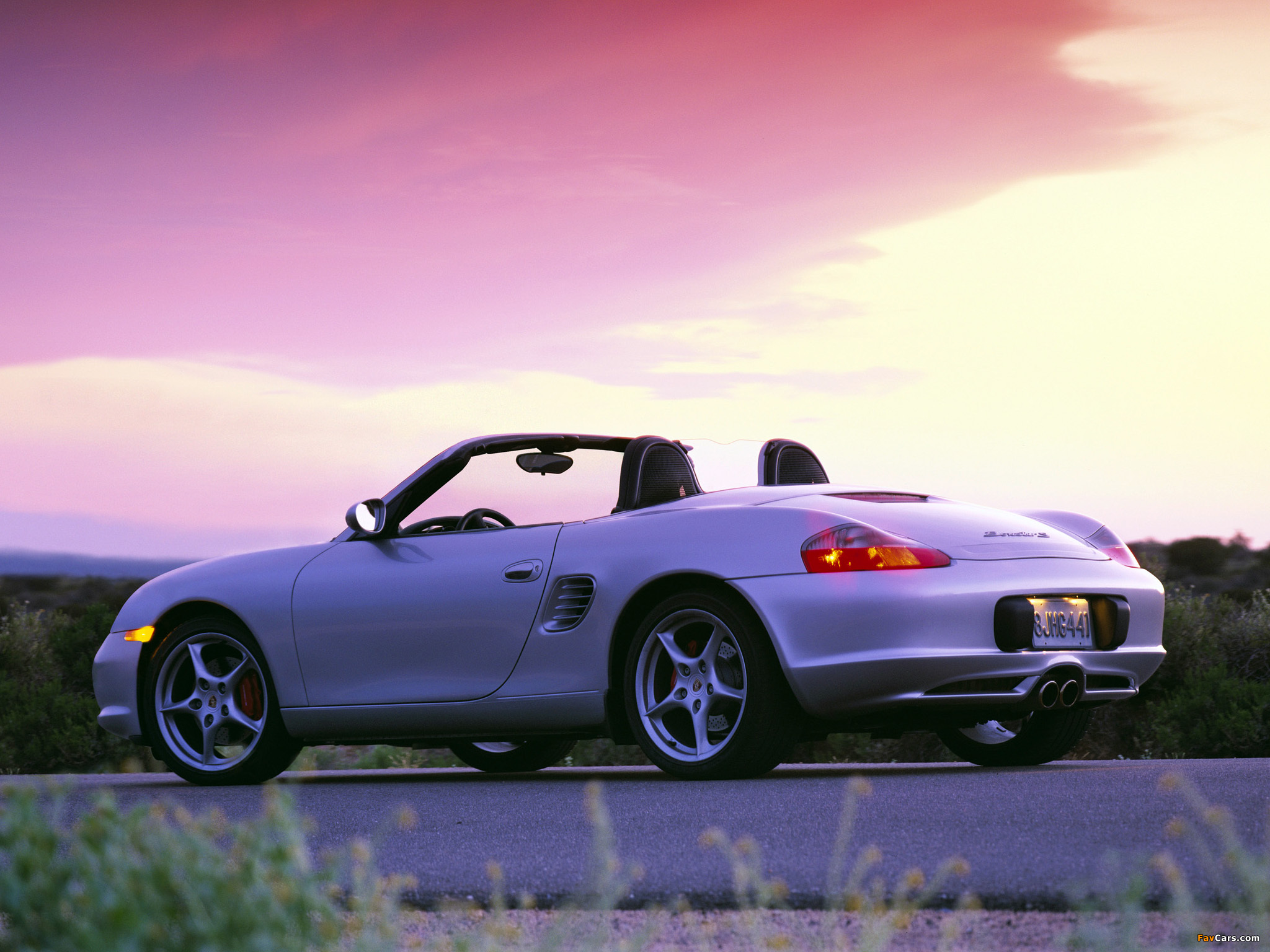 Porsche Boxster S US-spec (986) 2003–04 wallpapers (2048 x 1536)