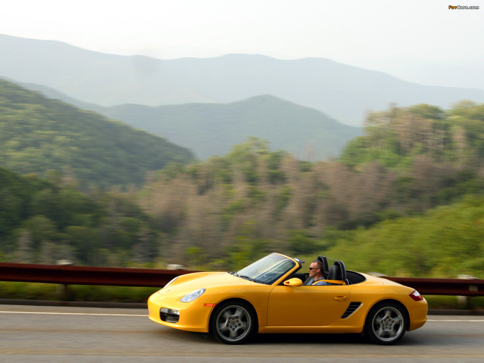 Porsche Boxster US-spec (987) 2005–08 wallpapers (1600 x 1200)