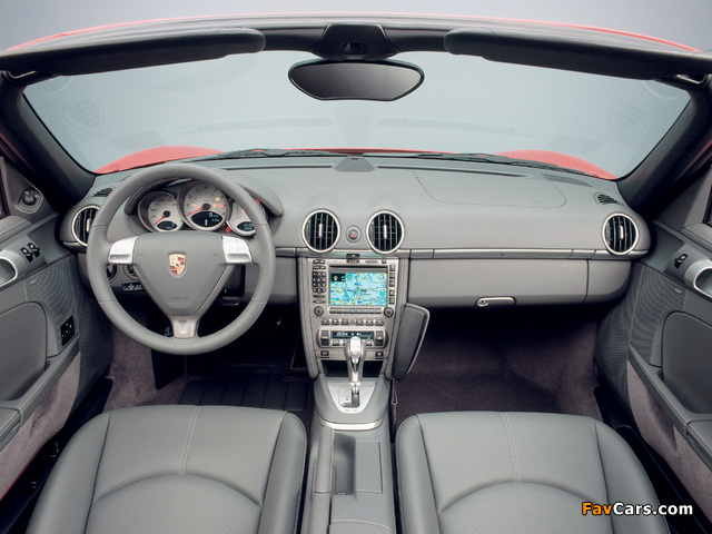 Porsche Boxster S (987) 2005–08 wallpapers (640 x 480)