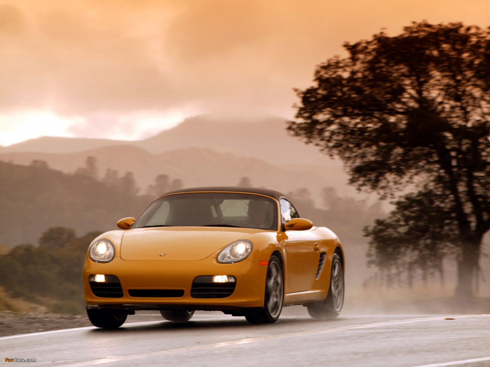 Porsche Boxster S US-spec (987) 2005–08 wallpapers (1600 x 1200)