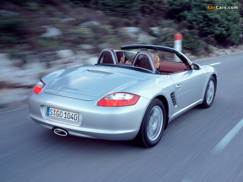 Porsche Boxster (987) 2005–08 wallpapers (800 x 600)