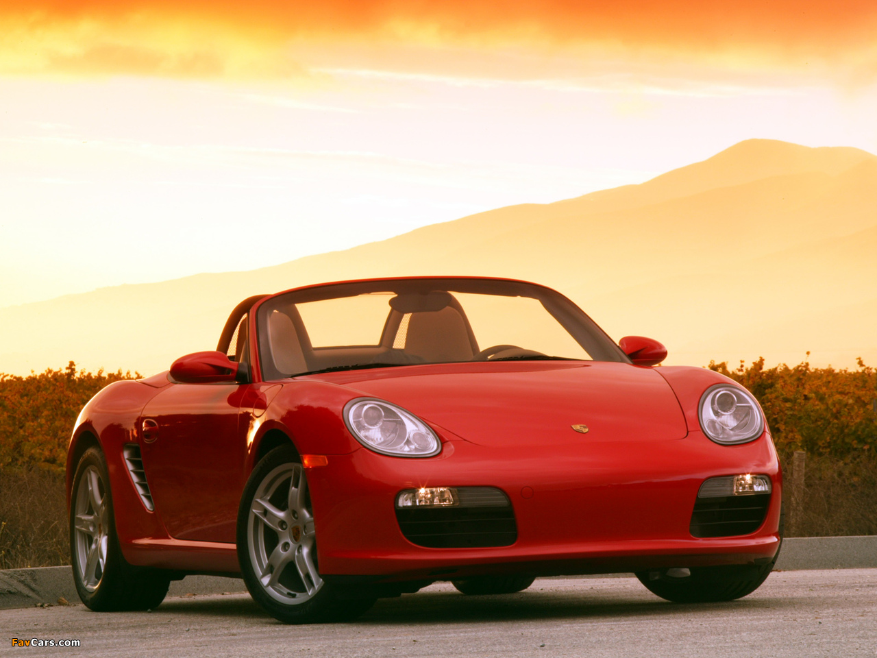 Porsche Boxster US-spec (987) 2005–08 wallpapers (1280 x 960)