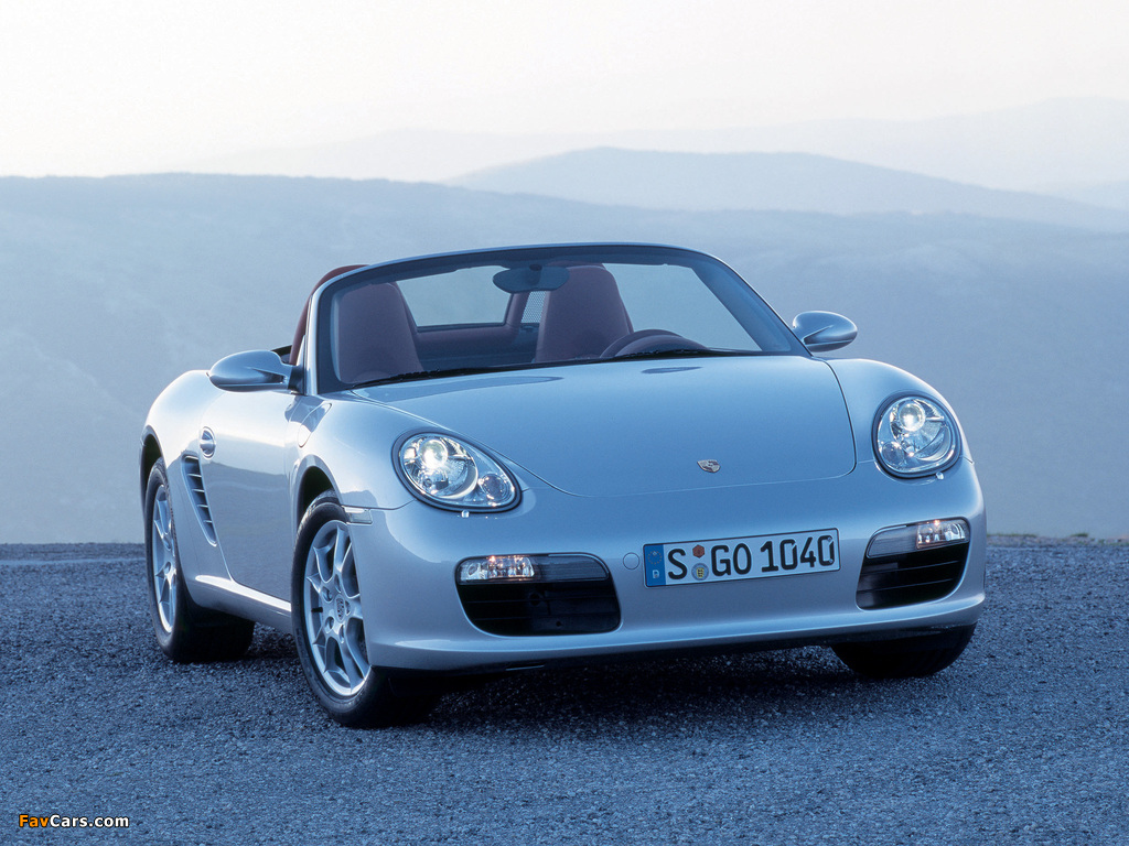 Porsche Boxster (987) 2005–08 wallpapers (1024 x 768)