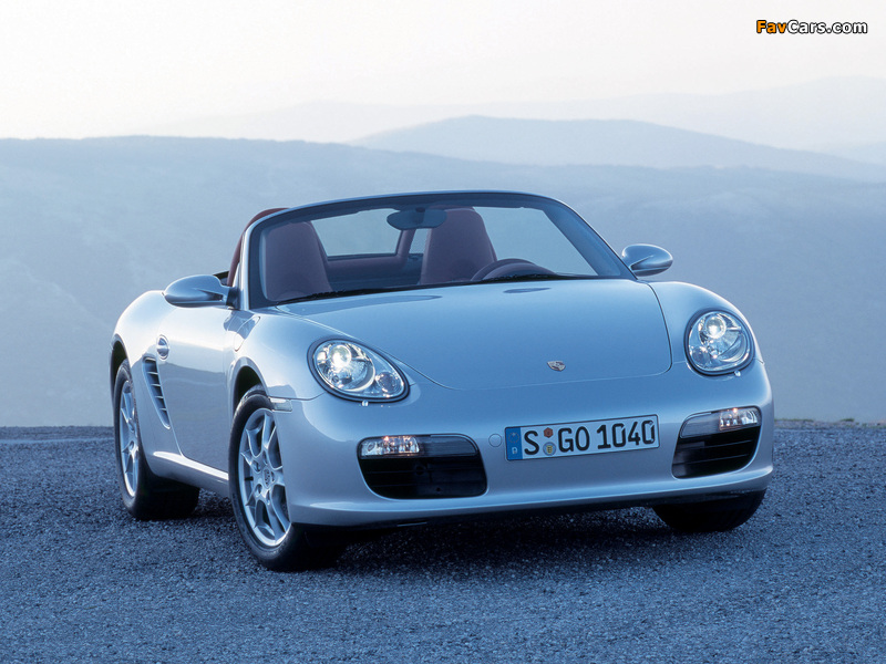 Porsche Boxster (987) 2005–08 wallpapers (800 x 600)