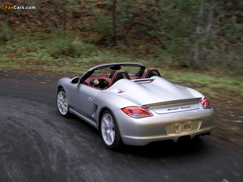 Porsche Boxster Spyder (987) 2010 wallpapers (800 x 600)