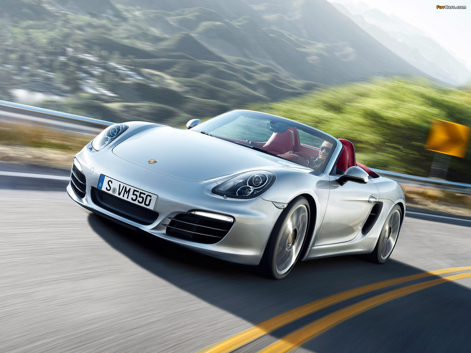 Porsche Boxster S (981) 2012 wallpapers (1600 x 1200)