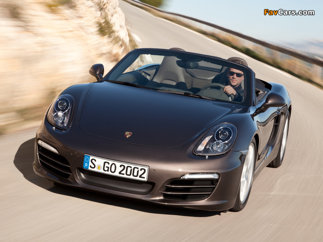 Porsche Boxster (981) 2012 wallpapers (640 x 480)