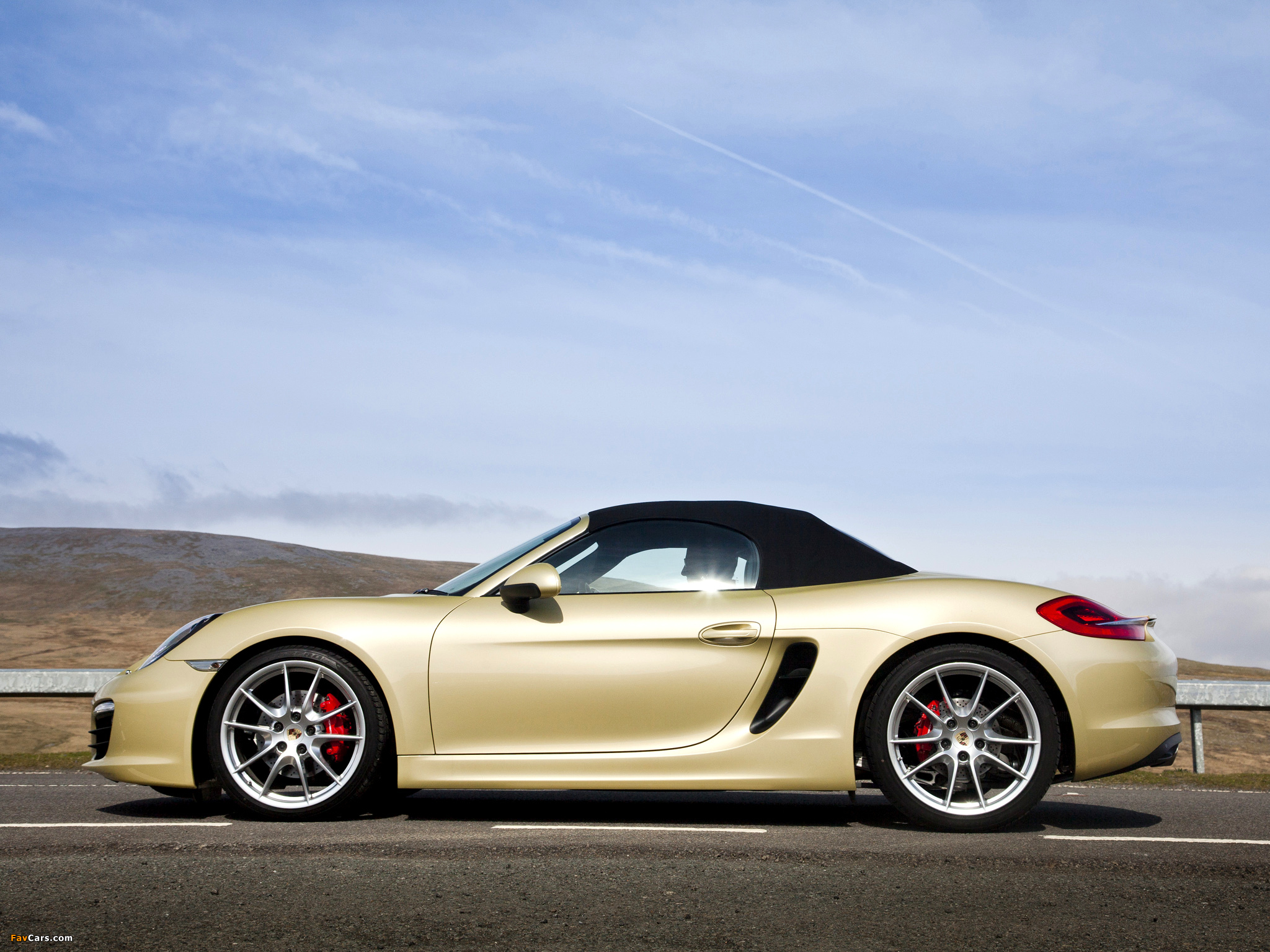 Porsche Boxster S UK-spec (981) 2012 wallpapers (2048 x 1536)