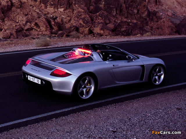 Pictures of Porsche Carrera GT Concept (980) 2000 (640 x 480)