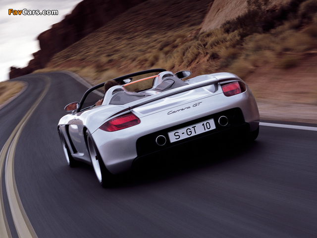 Pictures of Porsche Carrera GT Concept (980) 2000 (640 x 480)