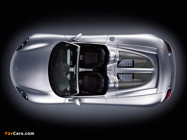 Porsche Carrera GT Concept (980) 2000 images (640 x 480)