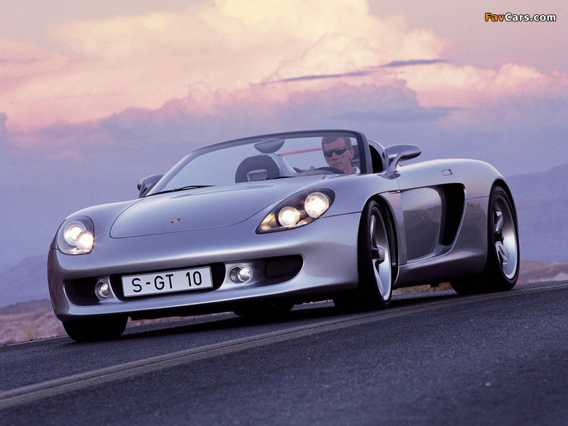 Porsche Carrera GT Concept (980) 2000 pictures (800 x 600)