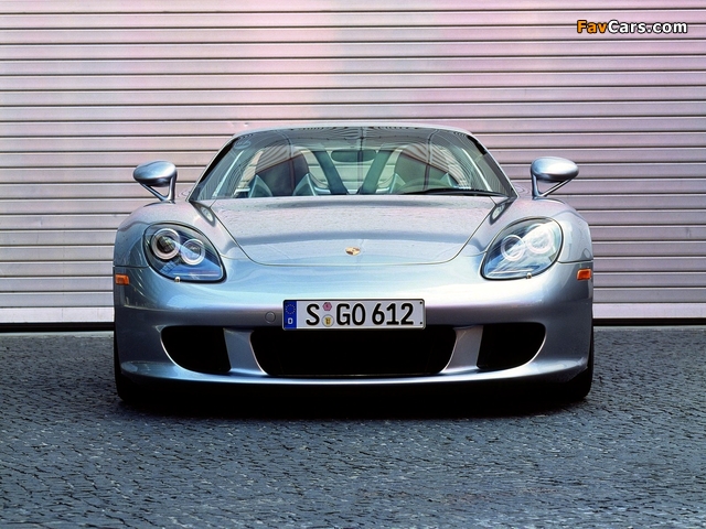 Porsche Carrera GT US-spec (980) 2003–06 photos (640 x 480)