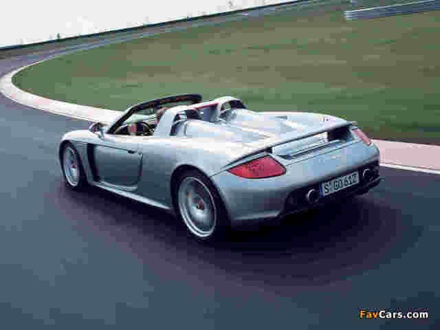 Porsche Carrera GT (980) 2003–06 wallpapers (640 x 480)