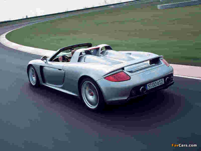 Porsche Carrera GT (980) 2003–06 wallpapers (800 x 600)
